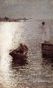 Anders Zorn Summer vacation a study oil painting